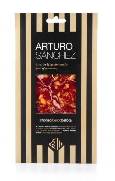 Chorizo de bellota 100% Ibérico Arturo Sánchez cortado a mano