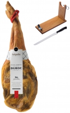 Paleta serrana duroc Artysán entera + jamonero + cuchillo